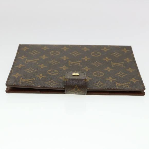 LOUIS VUITTON Monogram Agenda GM Day Planner Cover R20006 LV Auth yk6168B - Picture 5 of 16